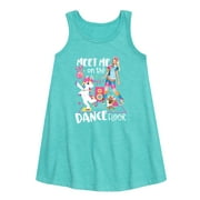 JoJo Siwa - Meet Me On The Dance Floor - Toddler and Youth Girls A-line Dress