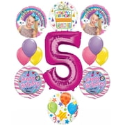 JoJo Siwa Party Supplies 5th Birthday Balloon Bouquet Decorations Dream Crazy Big Celebration