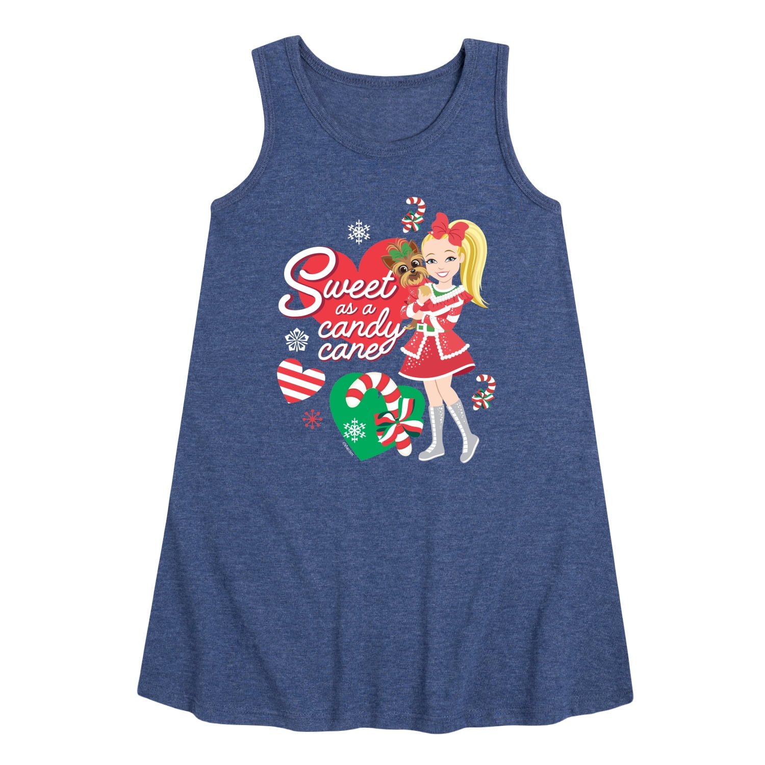 JoJo Siwa Sweet As A Candy Cane Toddler and Youth Girls Aline