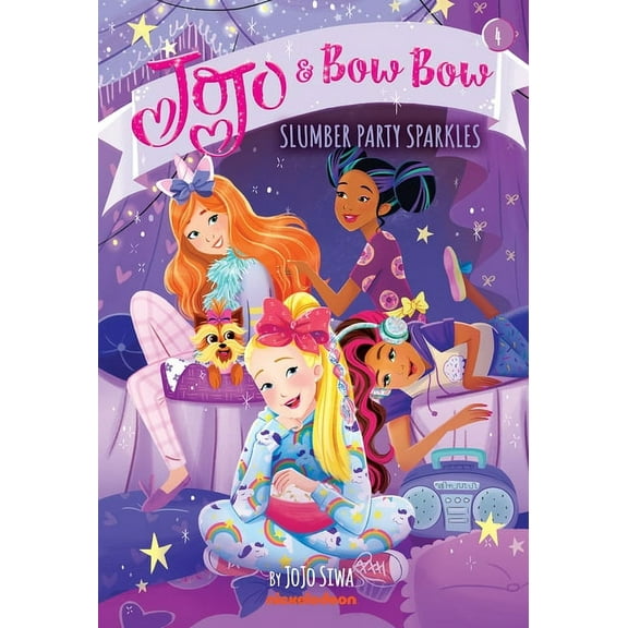 JoJo and BowBow: Slumber Party Sparkles (JoJo and BowBow #4) (Paperback)