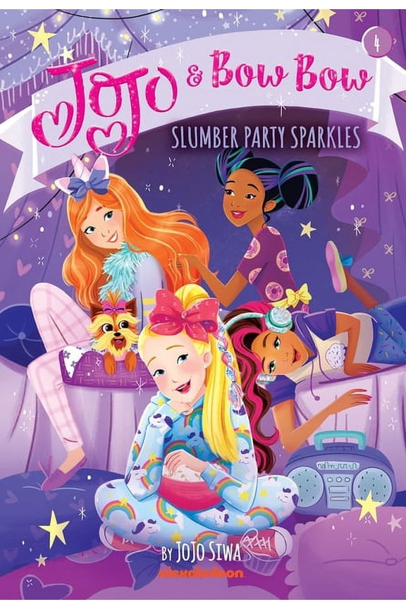 JoJo and BowBow: Slumber Party Sparkles (JoJo and BowBow #4) (Paperback)