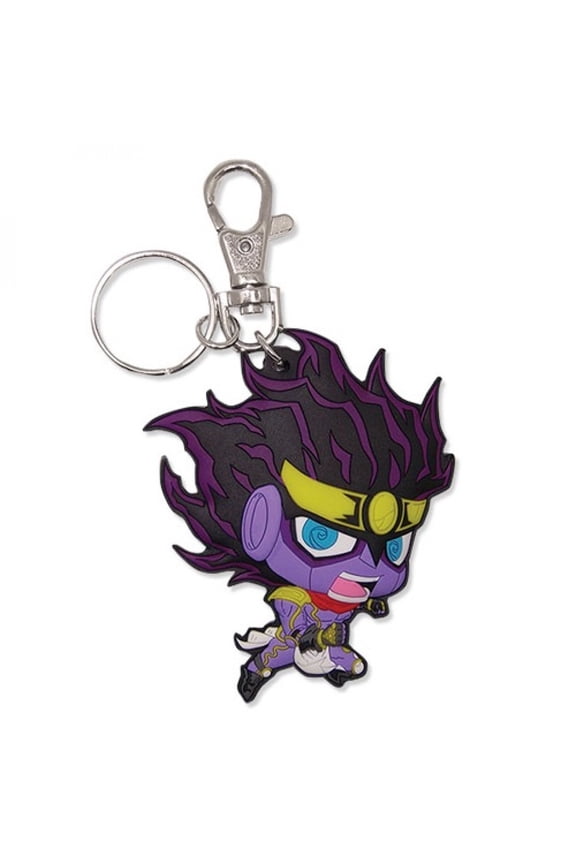 JoJo's Bizarre Adventure Jotaro Stand Star Platinum Stand PVC Keychain