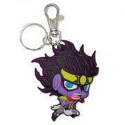JoJos Bizarre Adventure Jotaro Stand Star Platinum Stand PVC Keychain