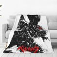 thumbnail image 1 of JoJo''s Bizar#re Adven-ture Fleece Blanket Soft Cozy Throw Blanket 60x80, Lightweight Fuzzy Comfy Flannel Blanket Warm Plush Throw Blankets for Couch, Sofa, Bed, 1 of 6