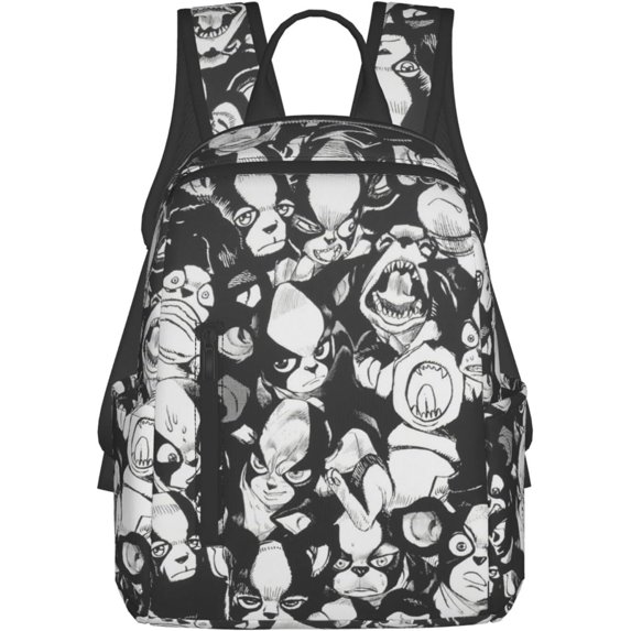JoJo's Bizarre Adventure Backpack Lightweight Large Capacity Laptop Backpack Adjustable Backpack Unisex Travel Backpack