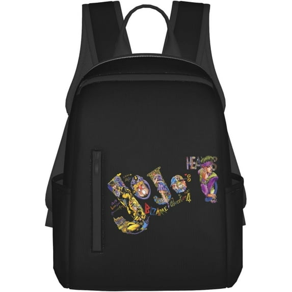 JoJo's Bizarre Adventure Backpack Lightweight Large Capacity Laptop Backpack Adjustable Backpack Unisex Travel Backpack