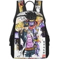 thumbnail image 1 of JoJo's Bizarre Adventure Backpack Lightweight Large Capacity Laptop Backpack Adjustable Backpack Unisex Travel Backpack, 1 of 7