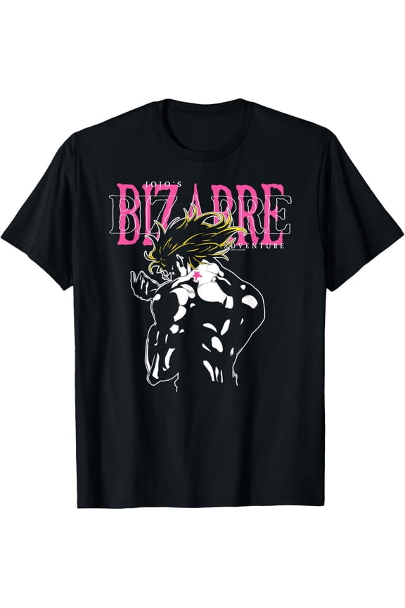 JoJo's Bizarre Adventure DIO With Joestar Birthmark Anime T-Shirt Short Sleeve Crew Neck Soft Fitted Tees T-Shirt