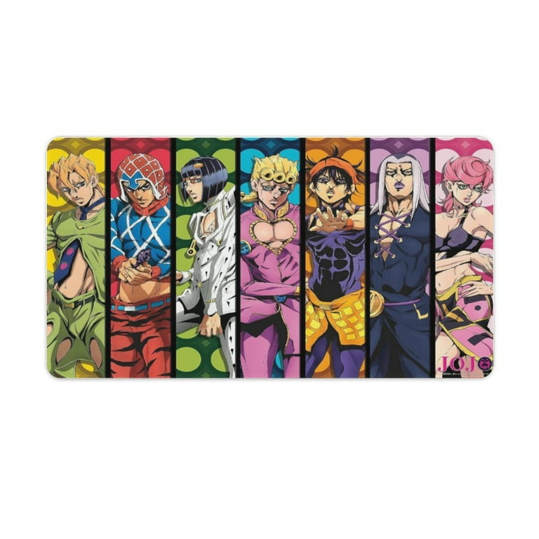 JoJo's Bizarre Adventure Desk Mat, Large Desk Pad Large Mouse Pad