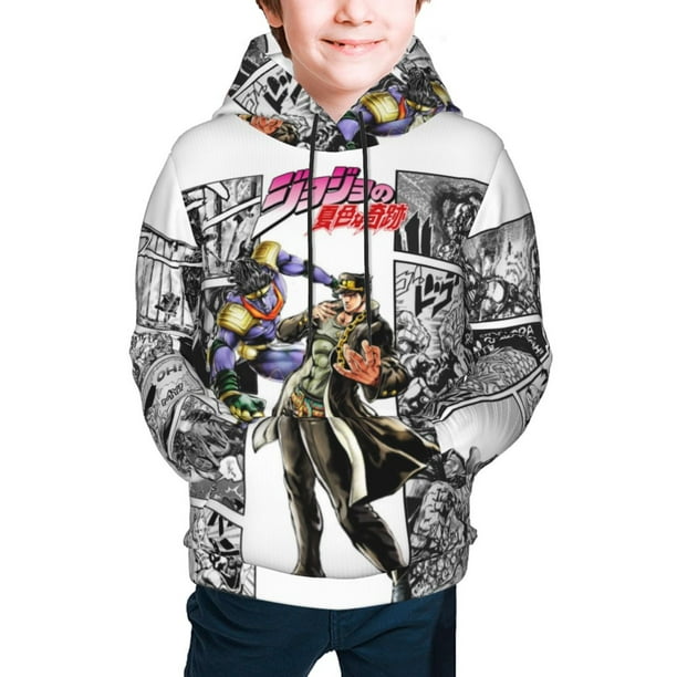 Jojo big pp adventure hoodie hotsell