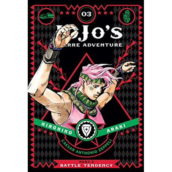 Pre-Owned Jojo's Bizarre Adventure: Part 2--Battle Tendency, Vol. 3 (Hardcover) 1421578840 9781421578842