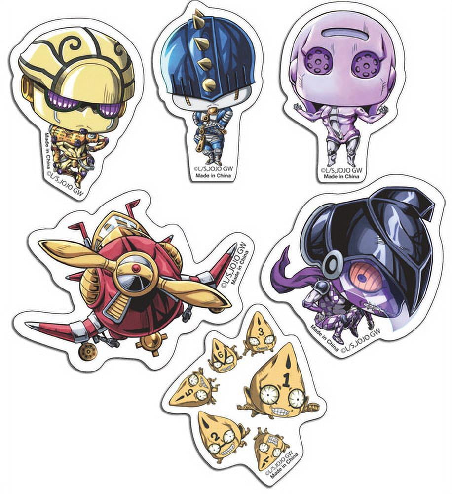JoJo's Bizarre Adventure S4 Stand DieCut Anime Sticker Set GE55882