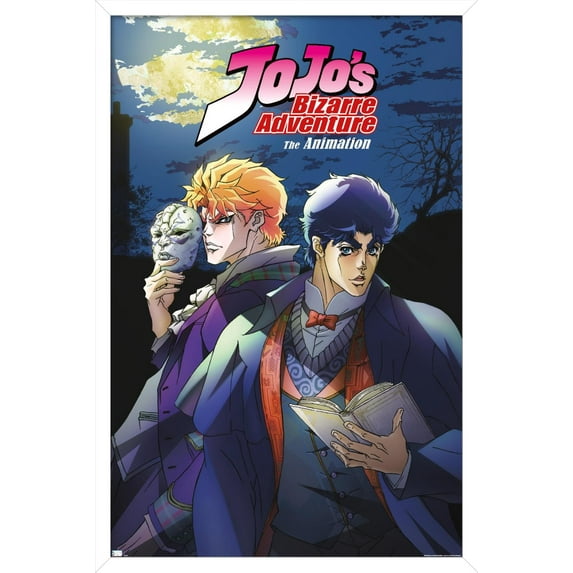 JoJo's Bizarre Adventure - Season 1 Key Art Wall Poster, 22.375" x 34", Framed