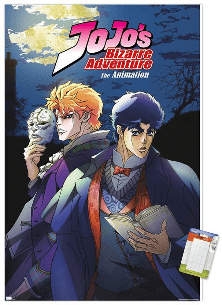 JoJo's Bizarre Adventure - Season 1 Key Art Wall Poster, 14.725