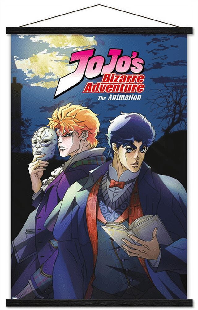 JoJo's Bizarre Adventure Season 1 Key Art Wall Poster with