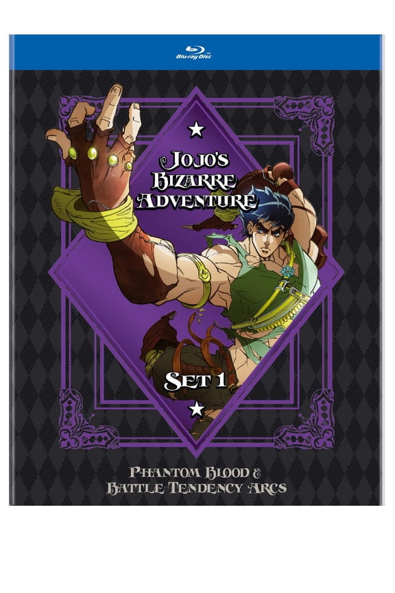 Jojo's Bizarre Adventure Set 1: Phantom Blood And Battle Tendency (Blu-ray), Viz Media, Anime