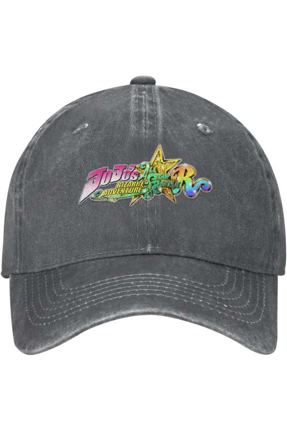 JoJo's Bizarre Adventure Vintage baseball cap outdoor sports visor unisex baseball cap outdoor activity baseball cap