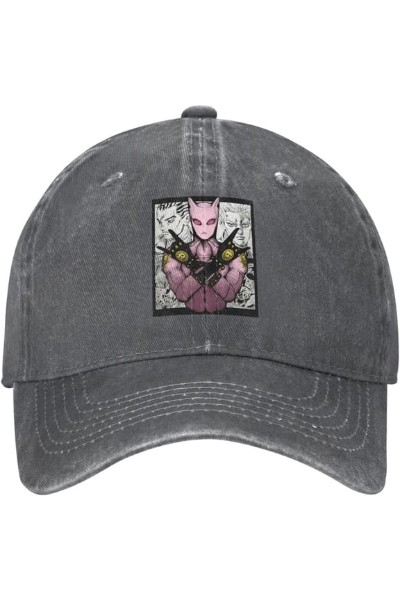 JoJo's Bizarre Adventure Vintage baseball cap outdoor sports visor unisex baseball cap outdoor activity baseball cap