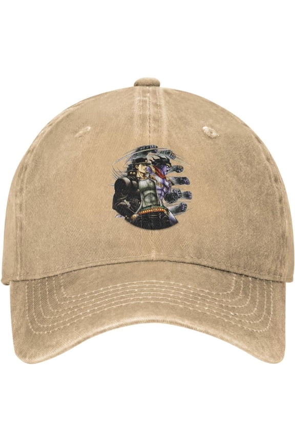 JoJo's Bizarre Adventure Vintage baseball cap outdoor sports visor unisex baseball cap outdoor activity baseball cap