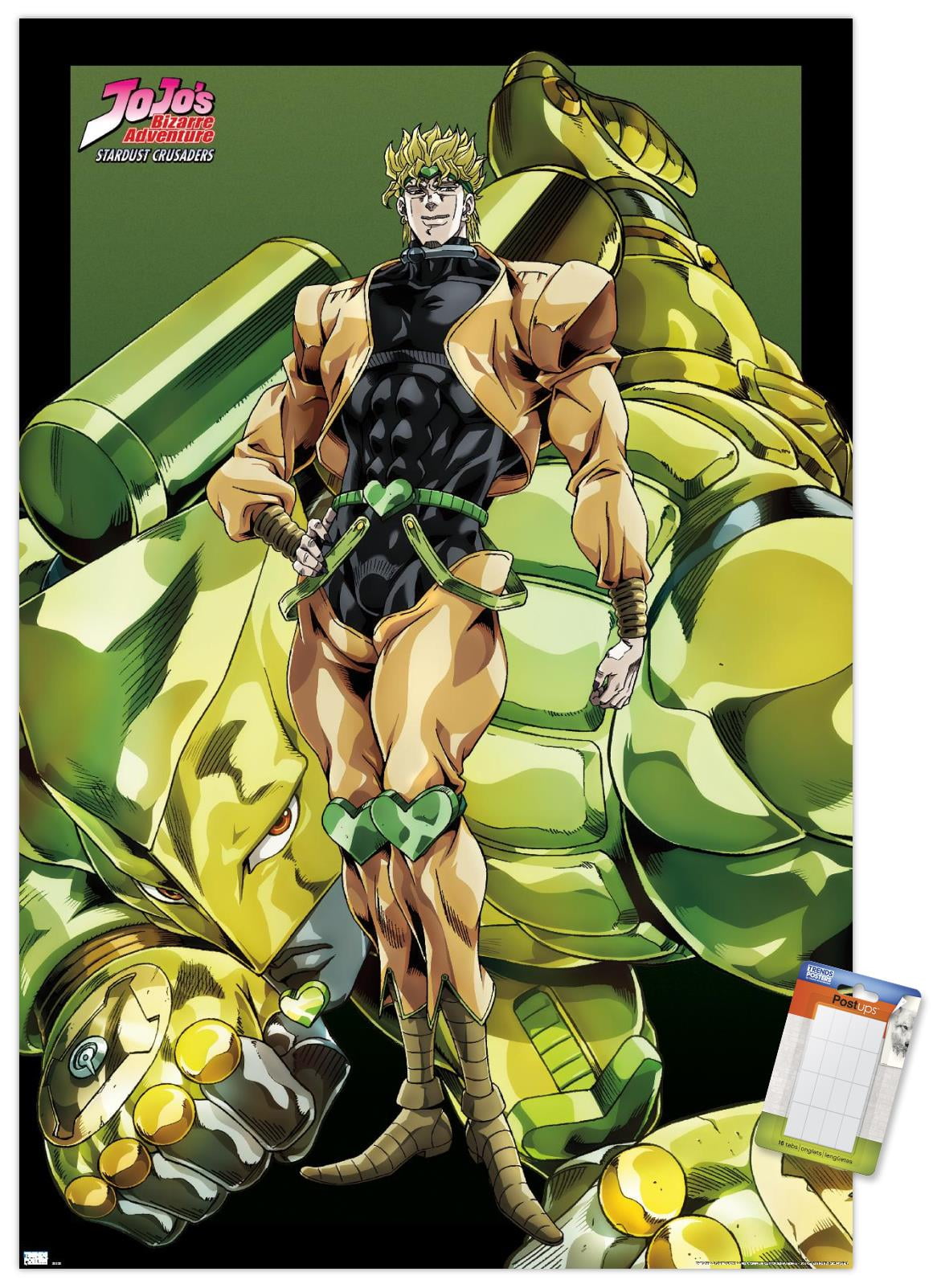 JoJo's Bizzare Adventure - Dio and The World Wall Poster, 14.725