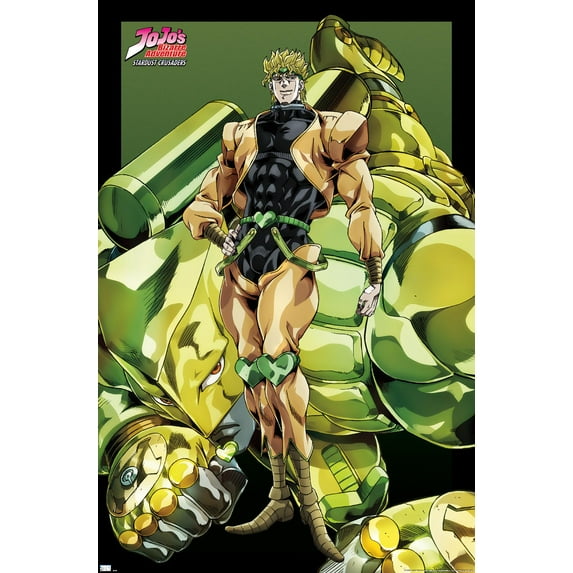 JoJo's Bizzare Adventure - Dio and The World Wall Poster, 22.375" x 34"