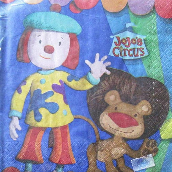 JoJo's Circus Lunch Napkins (16ct)
