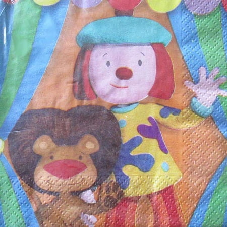 JoJo's Circus Small Napkins (16ct)