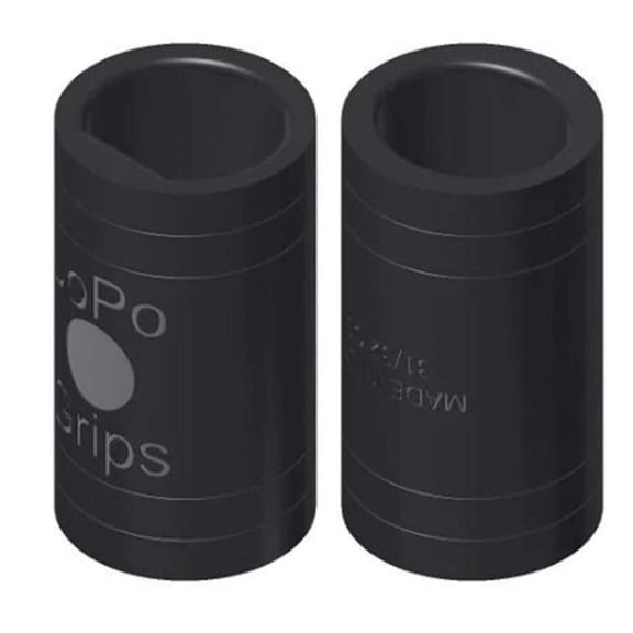 JoPo Power Flat/Oval Finger Insert Black- Pack of 2 11/16