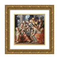 thumbnail image 1 of Joachim Beuckelaer 20x20 Gold Ornate Framed and Double Matted Museum Art Print Titled - The Holy Kinship (1567), 1 of 4