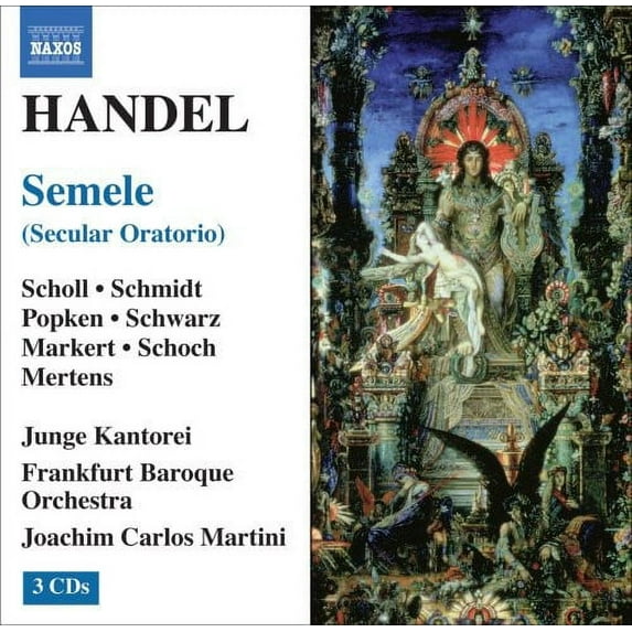 Joachim Carlos Martini - Semele - Music & Performance - CD