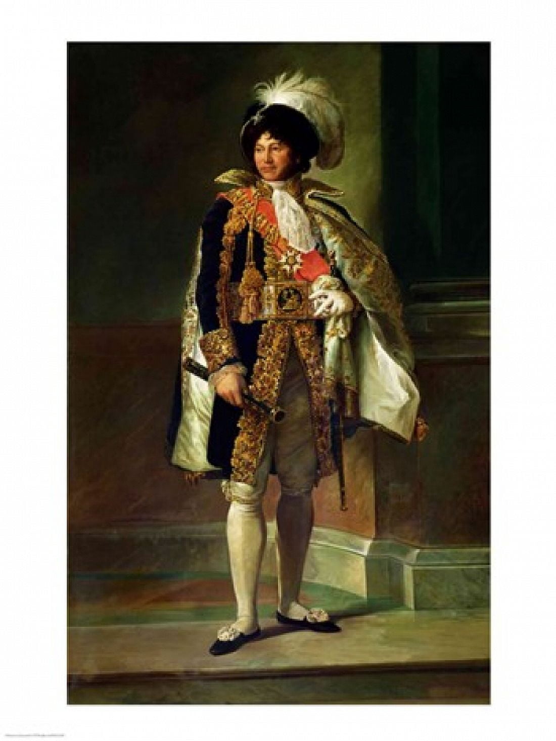 Joachim Murat Canvas Art - Francois Gerard (18 x 24)