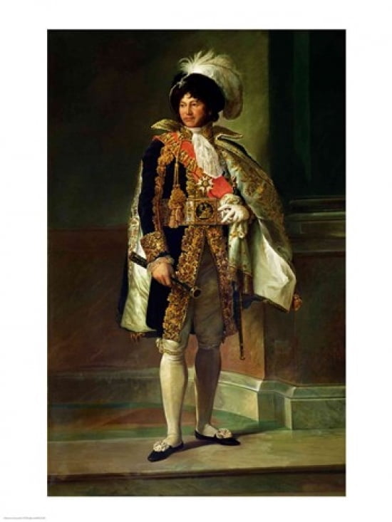 Joachim Murat Canvas Art - Francois Gerard (24 x 36)