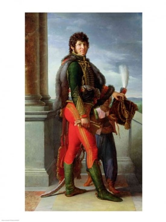 Joachim Murat Canvas Art - Francois Gerard (24 x 36)