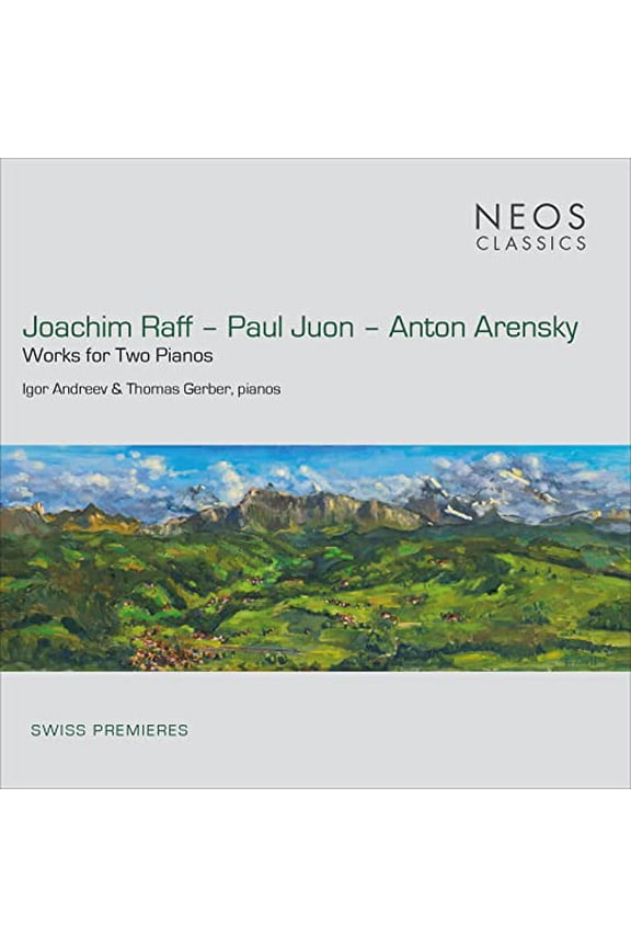 Joachim Raff Joachim Raff/Paul Juon/Anton Arensky: Works for Two Pianos (CD) Album