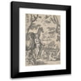 thumbnail image 1 of Joachim Wtewael 13x18 Black Modern Framed Museum Art Print Titled - Adam in the Garden of Eden, Naming the Animals (ca. 1605-10), 1 of 5