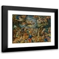 thumbnail image 1 of Joachim Wtewael 18x15 Black Modern Framed Museum Art Print Titled - A&nbsp;Banquet of the Gods, 1 of 5