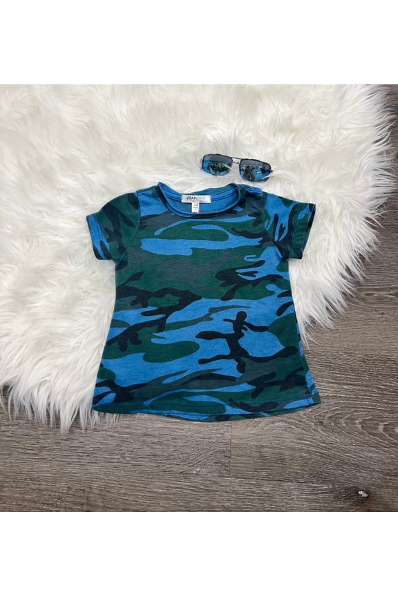 Joah Love Navy Camo Tee