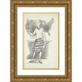thumbnail image 1 of Joan Balfour Payne 10x14 Gold Ornate Wood Frame and Double Matted Museum Art Print Titled - New Boy in School Pl10 (1963), 1 of 4