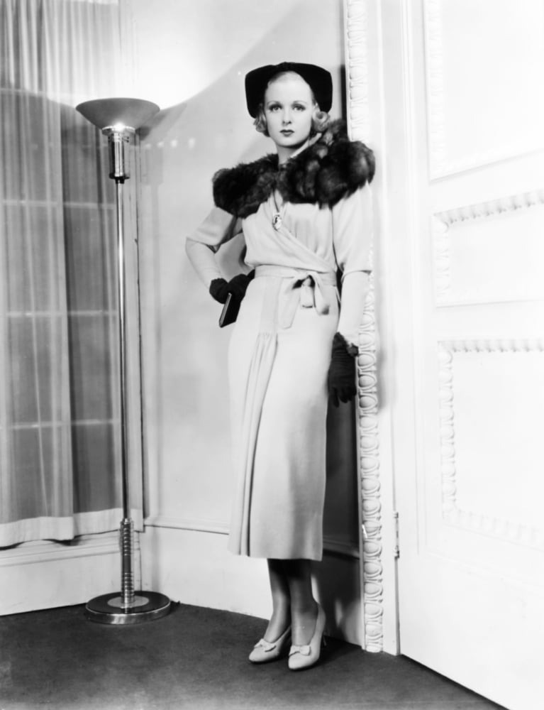 Joan Bennett Canvas Art -  (16 x 20)