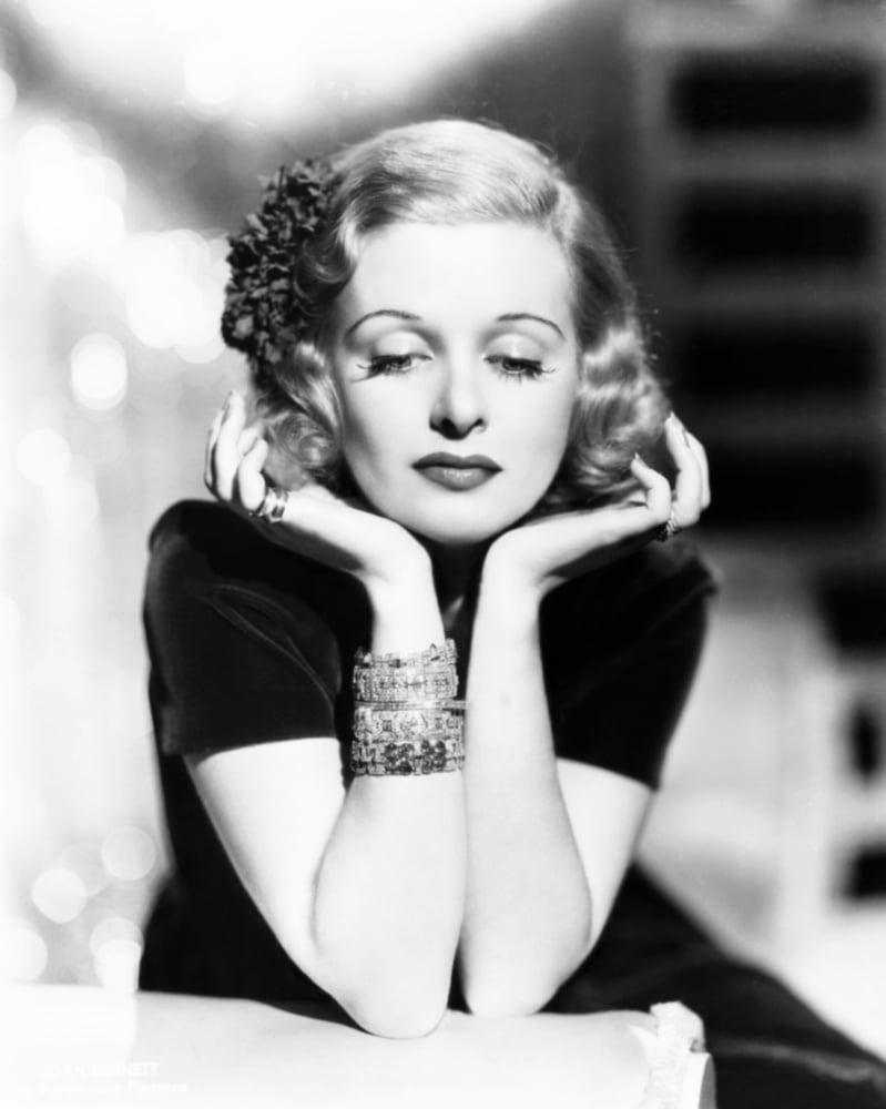 Joan Bennett Canvas Art - (16 x 20)