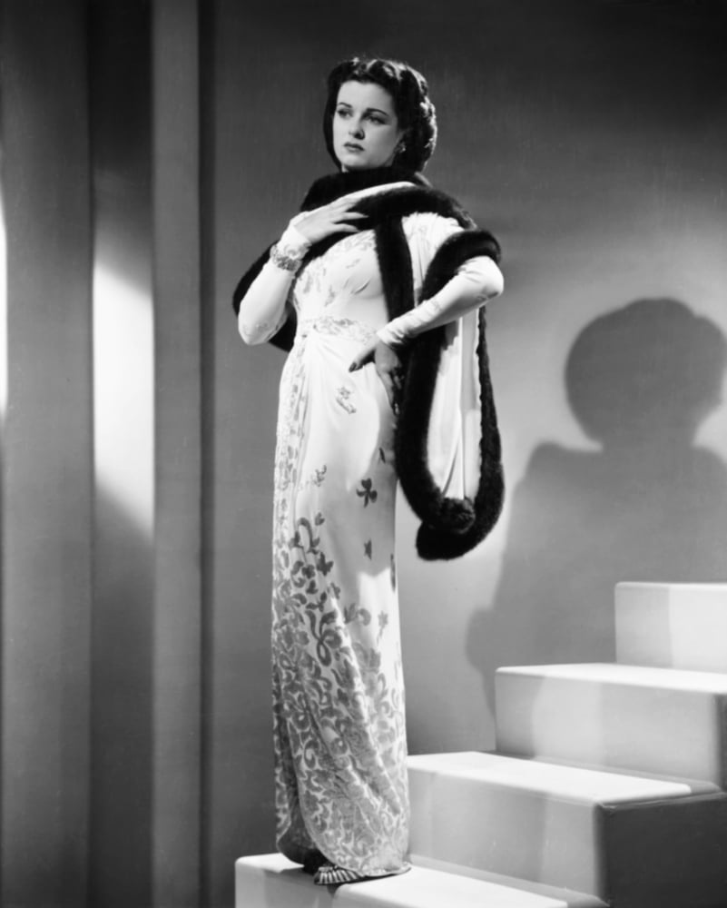 Joan Bennett Canvas Art - (16 x 20)