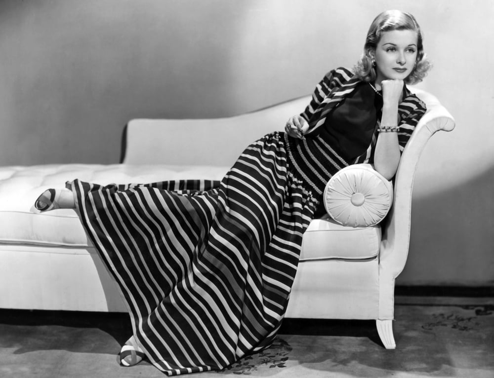 Joan Bennett Canvas Art - (20 x 16)
