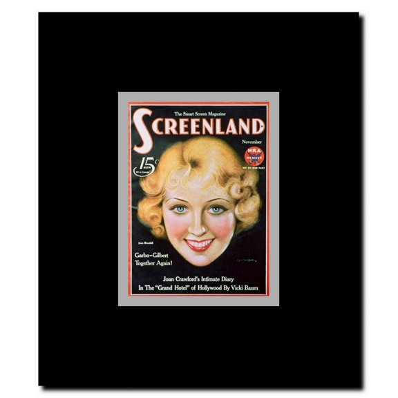 Joan Blondell Framed Movie Poster