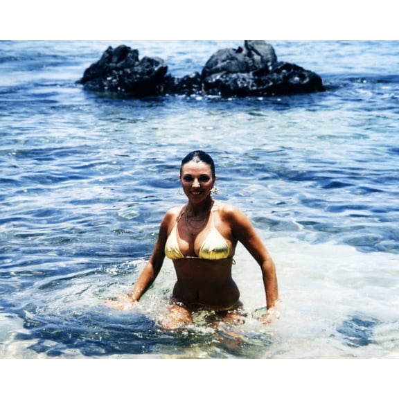 Joan Collins 24X36 Classic Hollywood Poster In Summer Look In Surf
