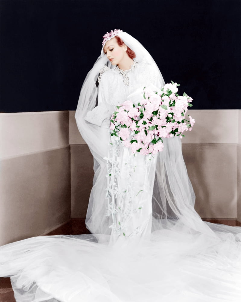 Joan Crawford Ca 1930S Canvas Art - (16 x 20)