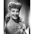 thumbnail image 1 of Joan Davis wearing a Floral One Shoulder Strap Dress Photo Print (24 x 30), 1 of 1
