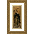thumbnail image 1 of Joan Desí 8x14 Gold Ornate Wood Frame and Double Matted Museum Art Print Titled - Saint Anthony the Abbot Tormented by Demons (From 1500 Until 1503), 1 of 4