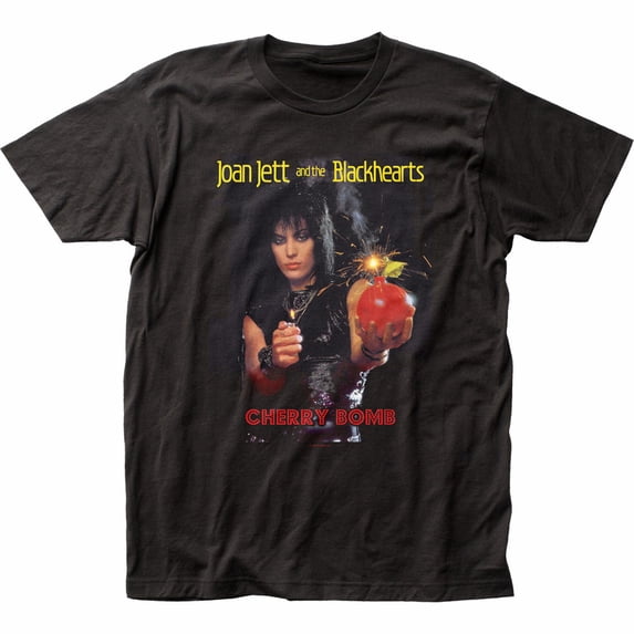 Joan Jett Cherry Bomb Fitted Jersey T-Shirt