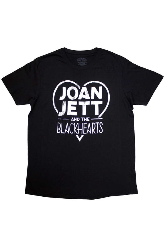 Joan Jett & The Blackhearts Unisex T-Shirt: Band Logo (Large)