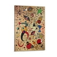 thumbnail image 1 of Joan Miro Prints Wall Art Poster Poster Cool Artworks Painting Wall Art Canvas Prints Hanging Picture Home Decor Posters Gift 16x24inch(40x60cm), 1 of 6